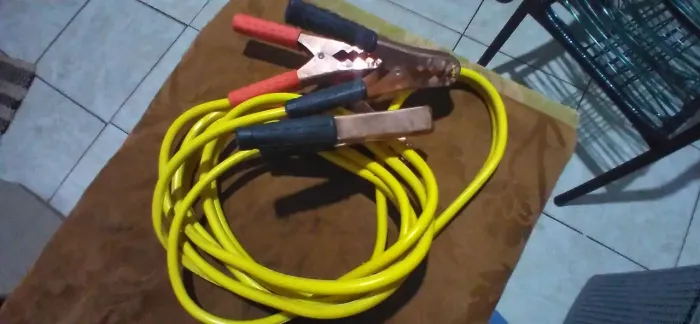 Cabo auxiliar de partida - 800 AMP - 2 metros