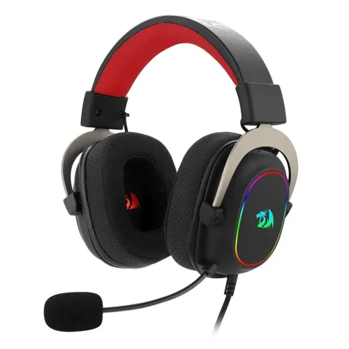 Headset Gamer Redragon Zeus X, RGB, Som Surround 7.1, Drivers 53mm, USB