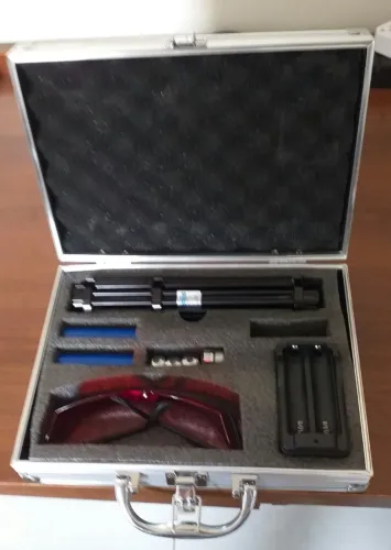 Lanterna Laser super forte azul