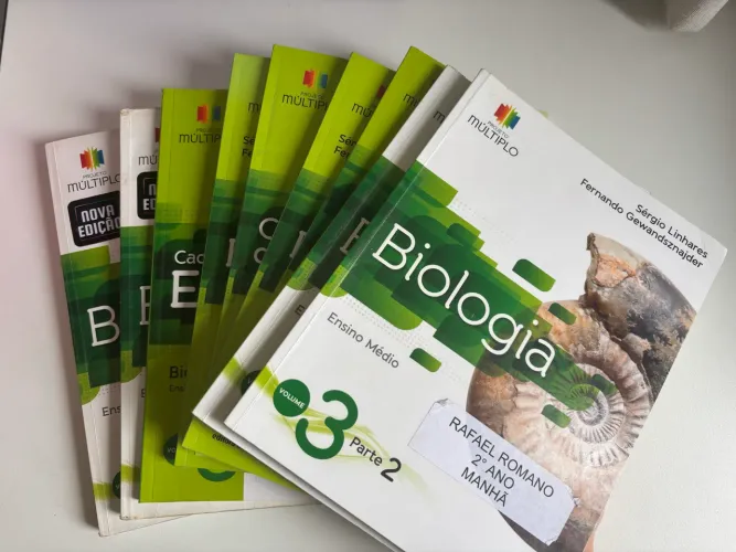 projeto múltiplo- biologia- volumes 2 e 3