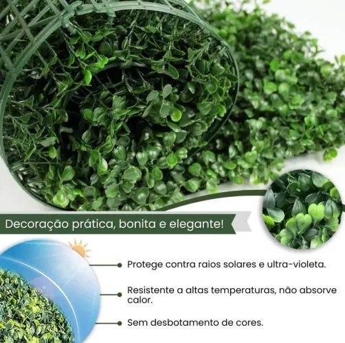 VENDO (NO VERBO VENDER)16 PLACAS DE BUCHINHO JARDIM VERTICAL ARTIFICIAL 60x40cm. R$ 300,00