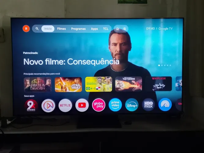 Tv tcl QLED 4k 65 polegadas C755