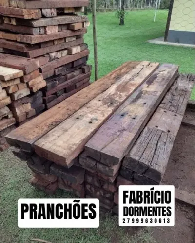 Pranchões de Dormentes