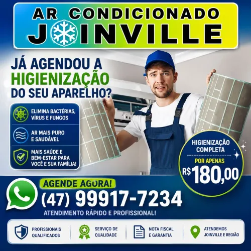 Higienização de ar condicionado