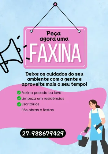 Faxinas a 150