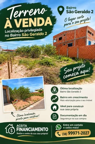 Vende -se lote Curvelo bairro São Geraldo