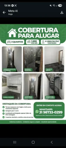 Alugo casa 3 quartos
