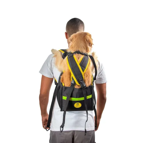 Mochila Yellowpet para Cachorro Bicicleta Ciclismo Tamanho M