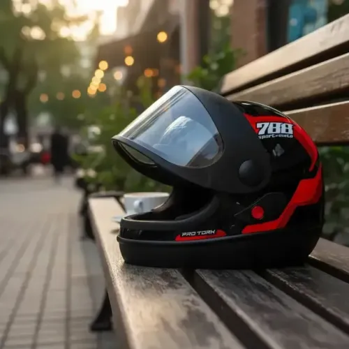 Capacete Fechado Pro Tork Sport - Novo!