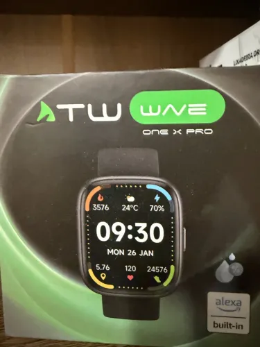 Smartwatch TWhite Wave One X Pro - Com Alexa Integrada