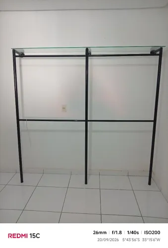 ARARA METÁLICA PRETA