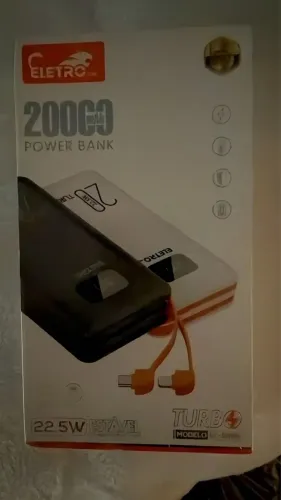 Power bank ELETRO 20.000 MAH