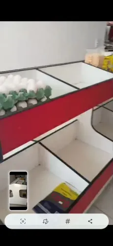 Fruteira para mercadinho