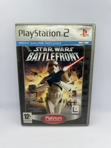 Jogo PlayStation 2 PS2 - Star Wars Battlefront Platinum