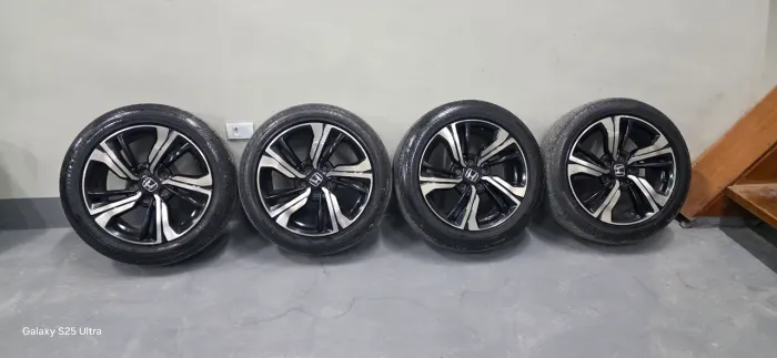 Jogo de Rodas Honda Civic G10 originais.