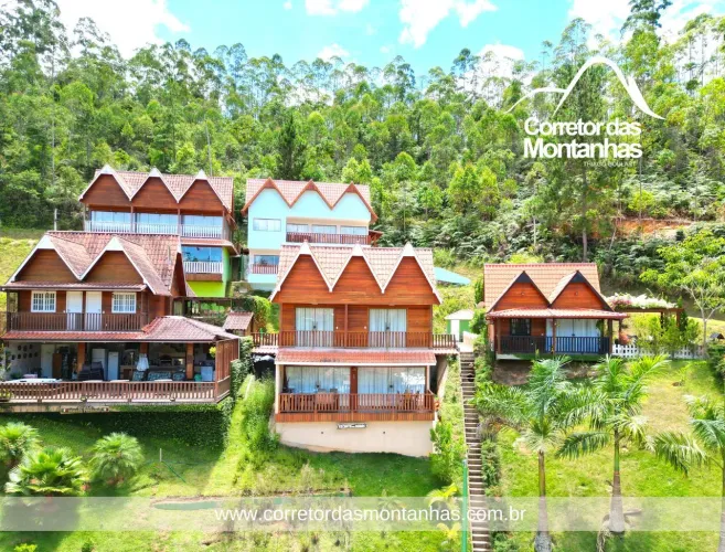 China Park Eco Resort  Chalé 3 Quartos Mobiliado para Comprar em Domingos Martins/ES com V