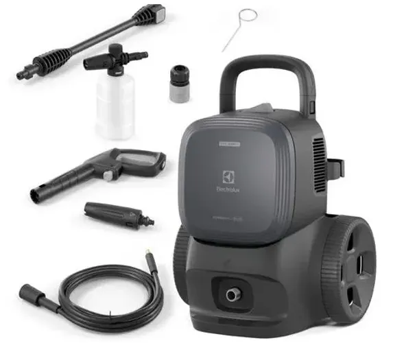 Lavadora de Alta Pressão Electrolux 1850PSI PowerWash c/ Canhão de Espuma (EWS1850P) 22OV