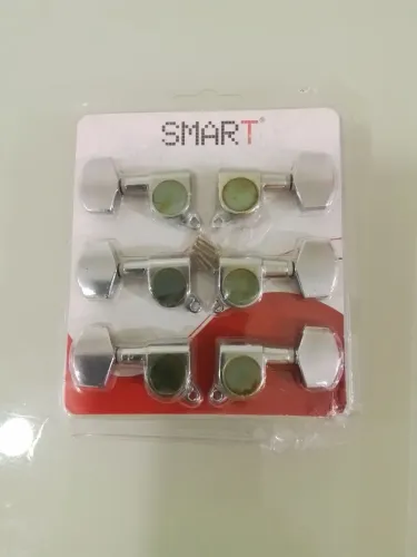 Tarraxa blindada violao aço TSMBL smart 3+3