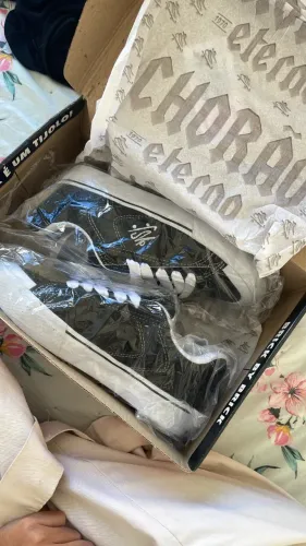 Tenis QIX chorão Preto&Branco NOVO