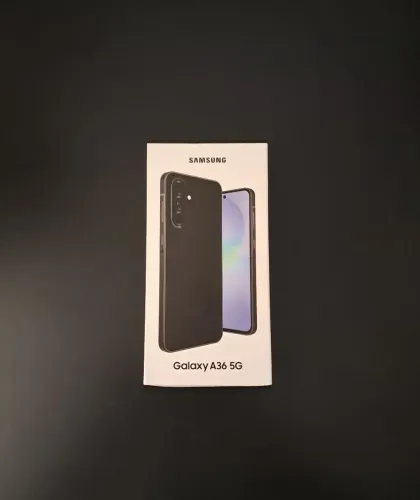 Samsung Galaxy A36 256GB 8RAM preto novo