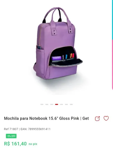 Mochila para notebooks get