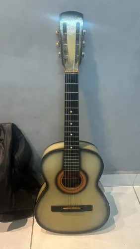 Violão acústico vintage tonante + afinador e corda extra