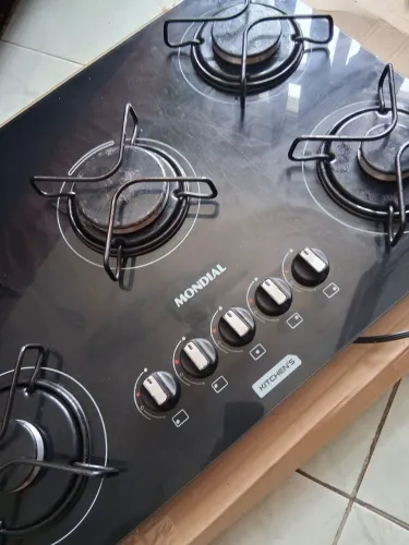 Fogao cooktop Mundial 05 bocas modelo CTG 02 Bivolt