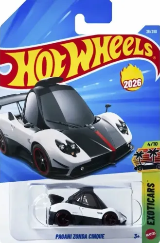 Hot Wheels Pagani Zonda Cinque JJH34 26/250 Exoticars 4/10