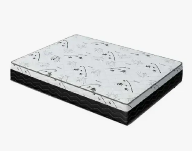 Colchão CASAL D33 One Face - Suede Marrom NOVO (ainda está no plástico).