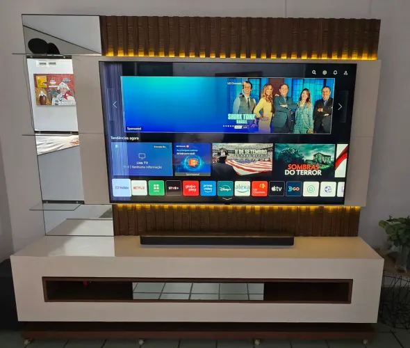 Rack Home com Led para TV de até 65