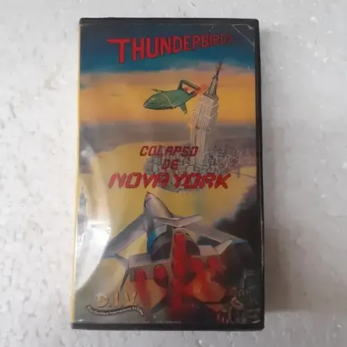 Fita Vhs Thunderbirds Original Ler Descrição. (Usado)