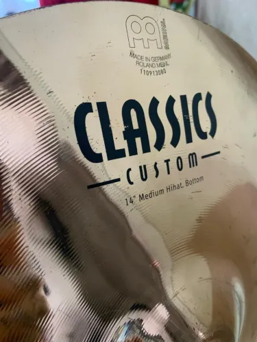 Meinl Classics Custom 14" Medium Hihat - Made in Germany