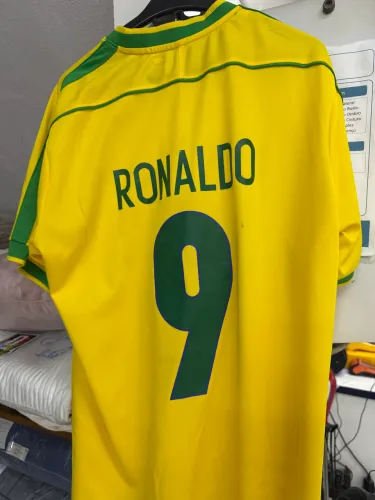 Camisa Ronaldo fenômeno copa de 98 (Veste GG) Impecável!