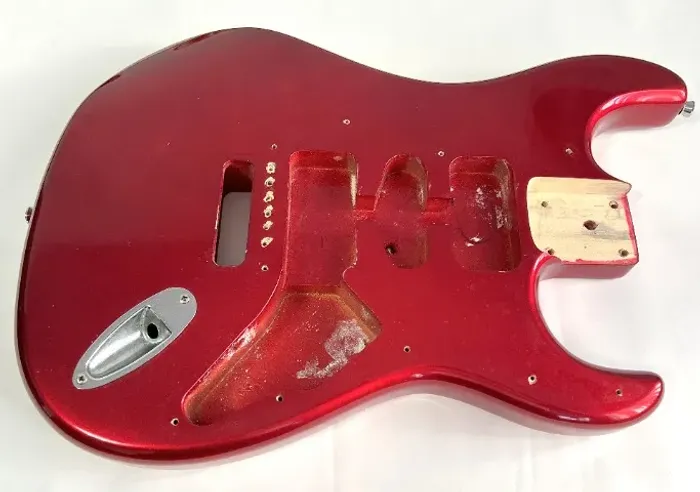 Corpo de guitarra Tagima T-530 Woodstock Strat vermelho metálico