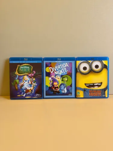 blurays filmes clássicos disney pixar | originais com encarte