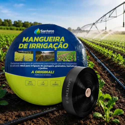 Mangueiras micro perfuradas para irrigação santeno 100 metros