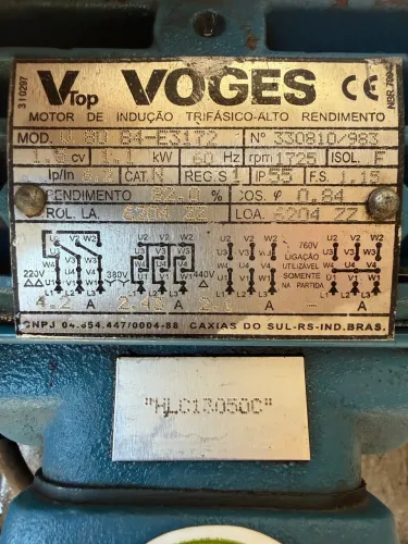 Motor  trifásico de indução 