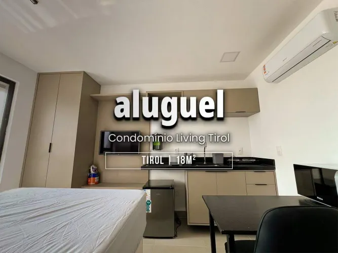 Flat para aluguel com 18 m2 - 1 quarto - no bairro de Tirol/Natal -