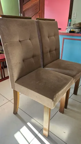 Cadeiras Usadas Estofadas