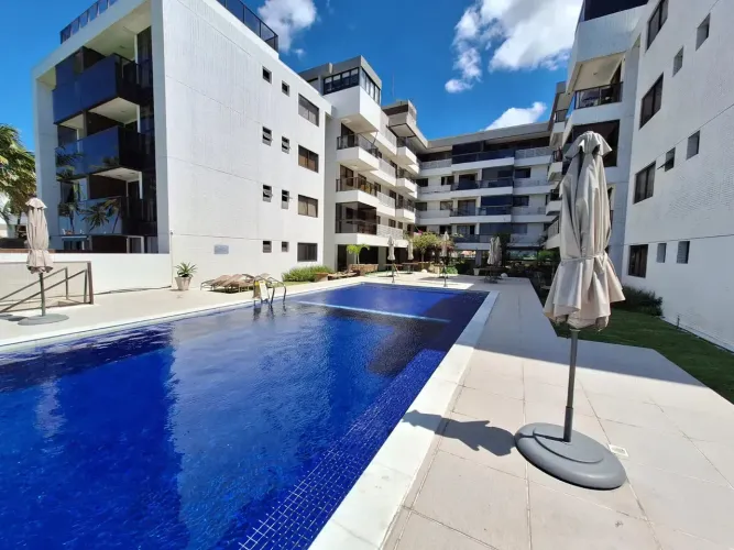 LOCAÇÃO PÉ NA AREIA SEMI MOBILIADO COM 64m2 - 2 quartos em Bessa - João Pessoa - PB