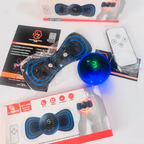 Massageador Corporal Portátil - Acompnha controle remoto