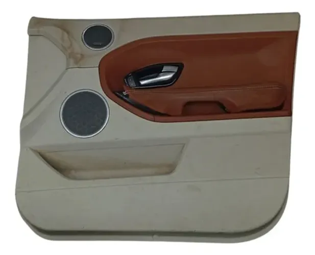 Revestimento Porta Dianteira Direita Land Rover Evoque 2015 Marrom Prestige 2.2