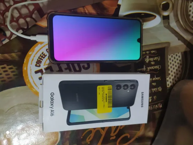 Smart sansung A16 256 gigas top, zero.