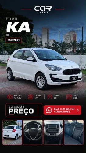 Ford KA 1.0 Se/se Plus Tivct Flex 5P 2021