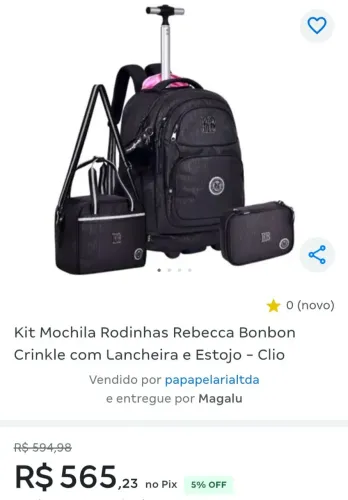 Mochila de rodinha 