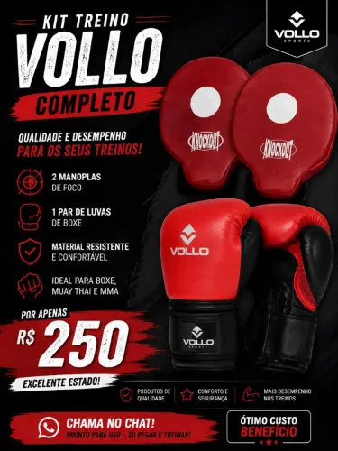 Kit de treino novos nunca usados