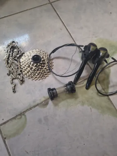 CONJUNTO SHIMANO 2X7