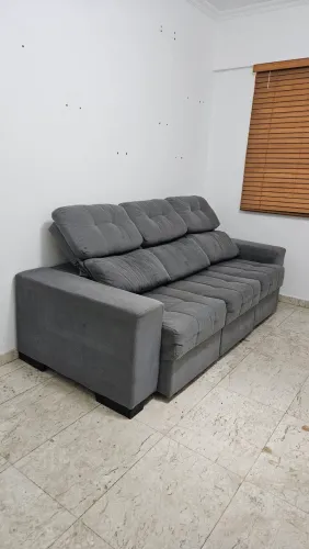 Sofá 3 lugares reclinável