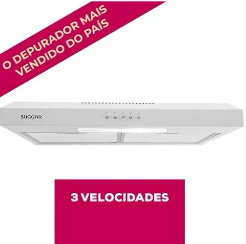 SUGGAR DEPURADOR DE AR SLIM 60CM 3 VEL. - 220V