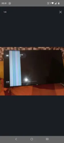 Tv com 70 % funcionando 60 polegadas 